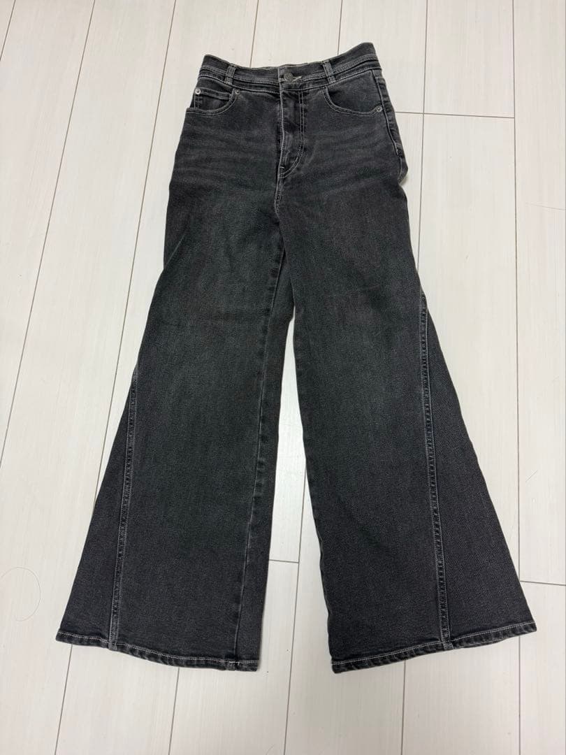 snidel ストレッチフレアデニムパンツ サイズ00