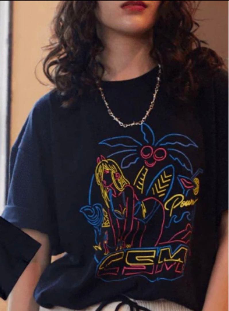 【Kanyari　公式グッズ】チェンソーマン　Tシャツ　パワー Mサイズ