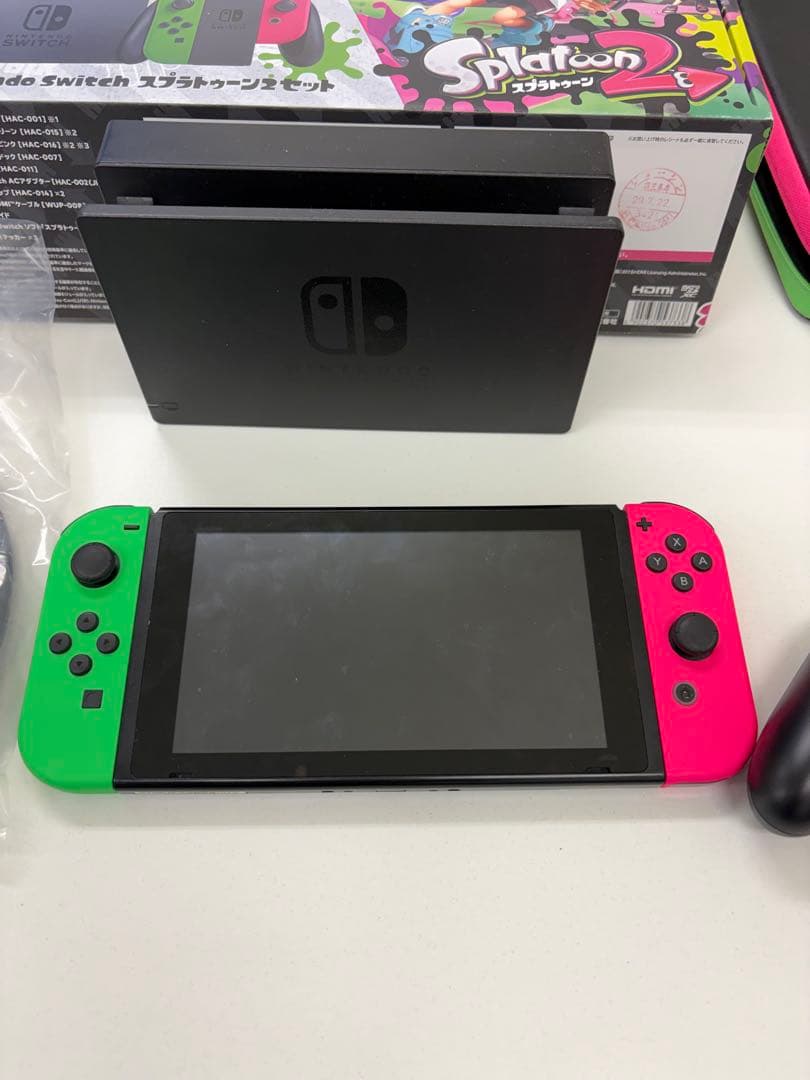 【中古】Switch Nintendo Switch スプラトゥーン2セット