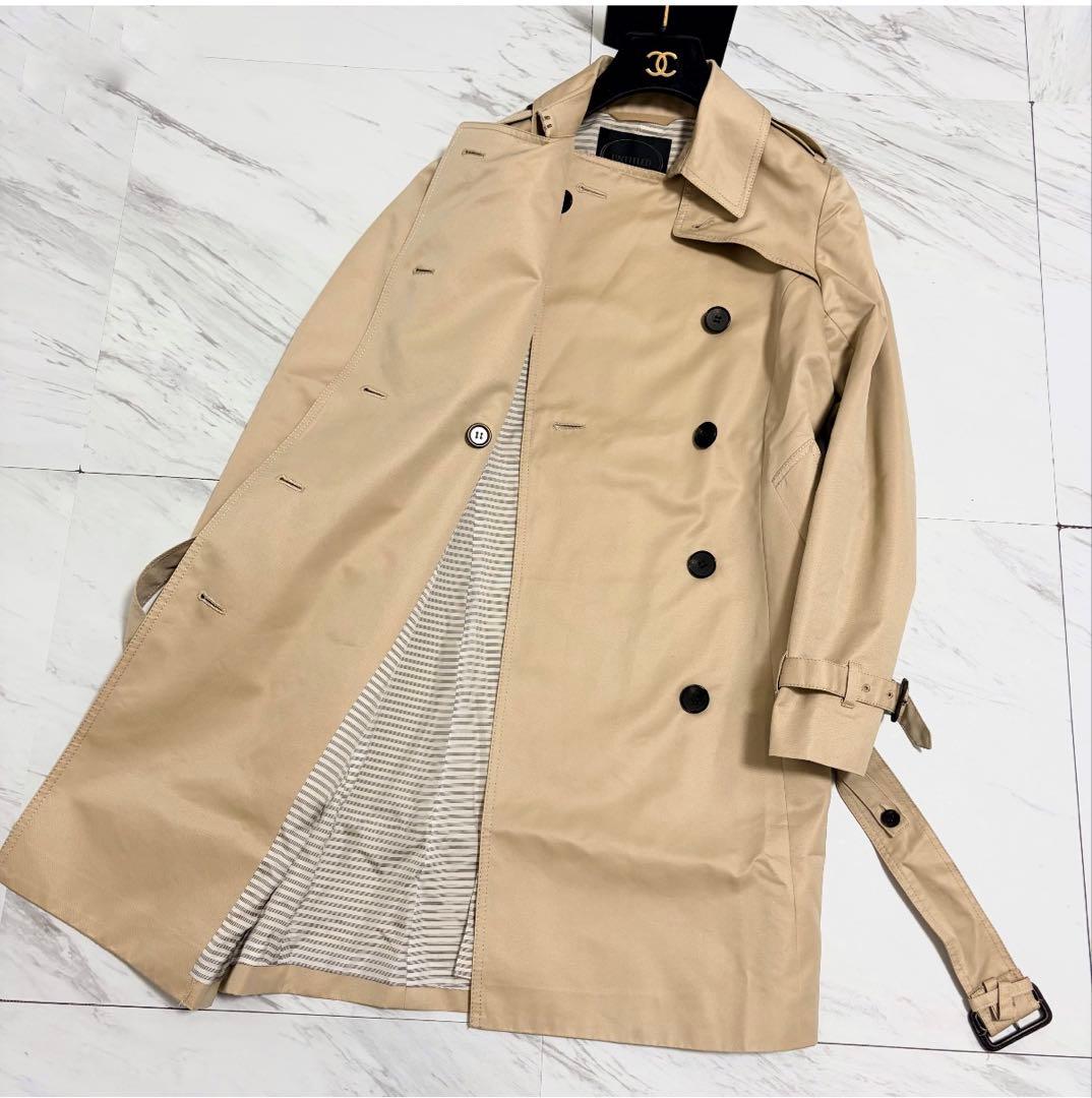美品♡ アンタイトル トレンチコート Lサイズ相当 ベージュ ベルト