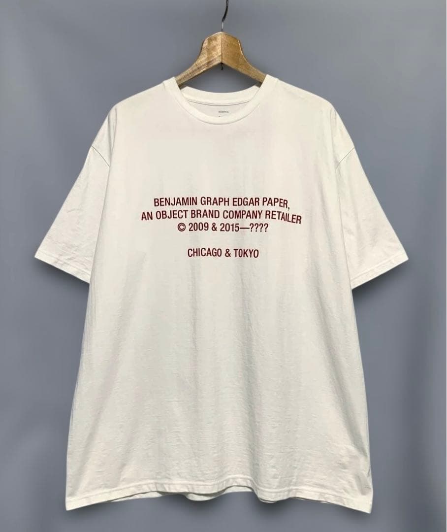 Graphpaper × BENJAMIN EDGAR　Oversized T