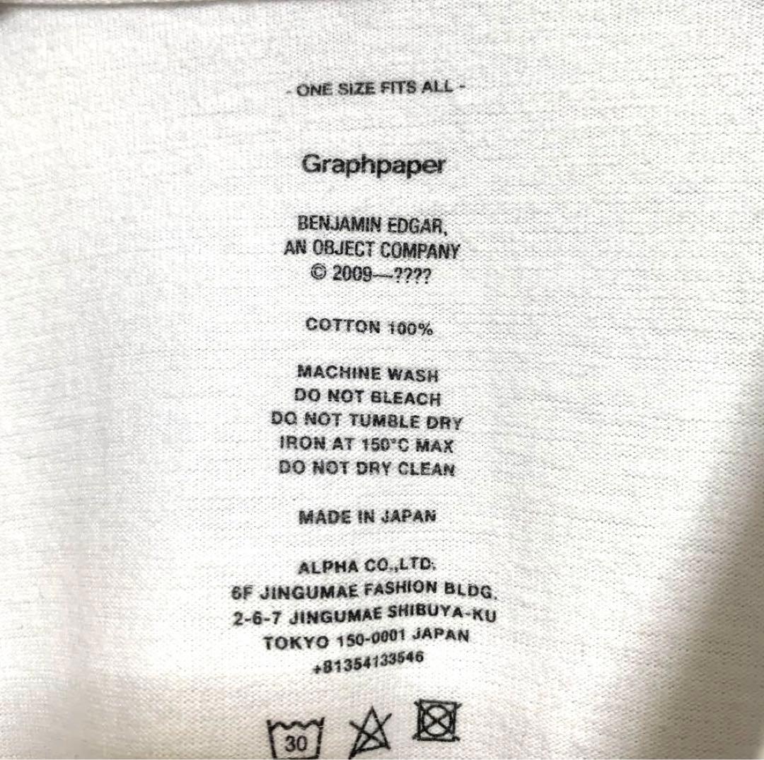 Graphpaper × BENJAMIN EDGAR　Oversized T