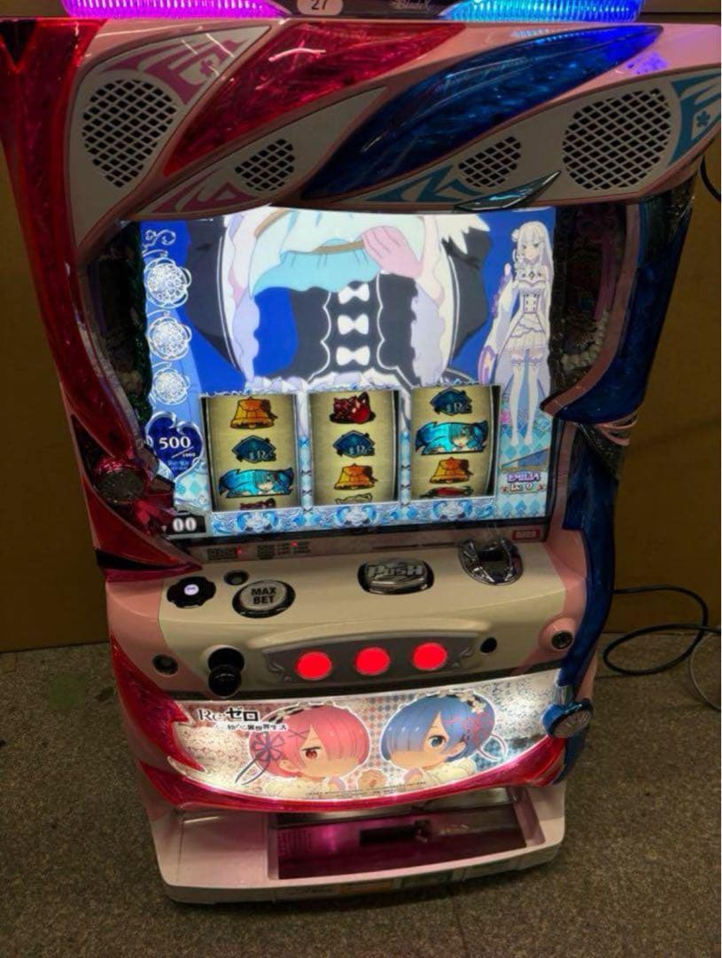 6号機 リゼロ 双子パネル 実機 家庭用フルセット ！
