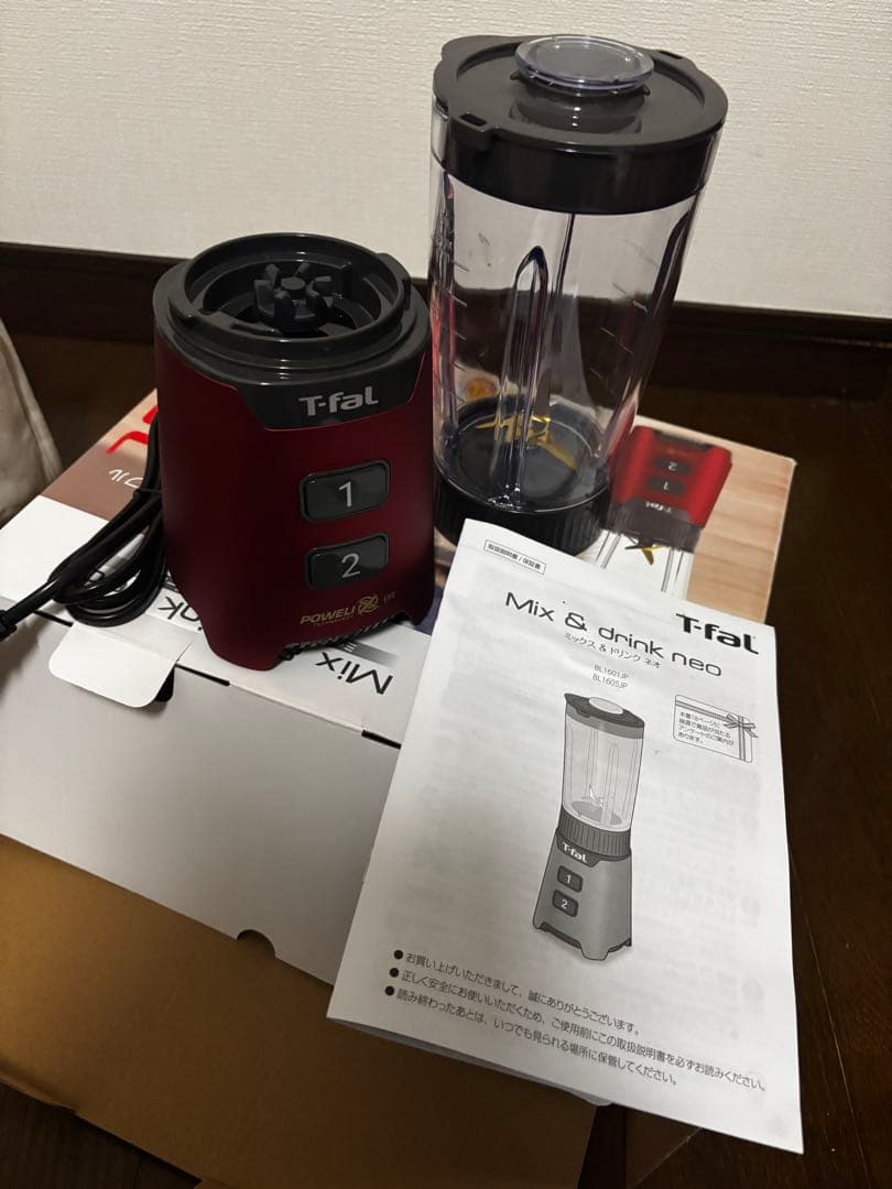 T-fal Mix & drink neo 300W ミキサー
