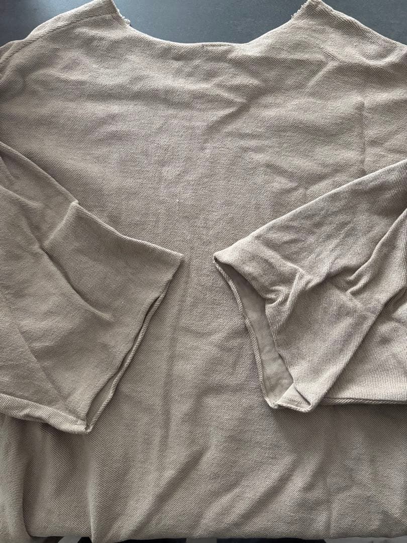 LYFT ベージュ 長袖 Tシャツ XL オーバーTシャツ