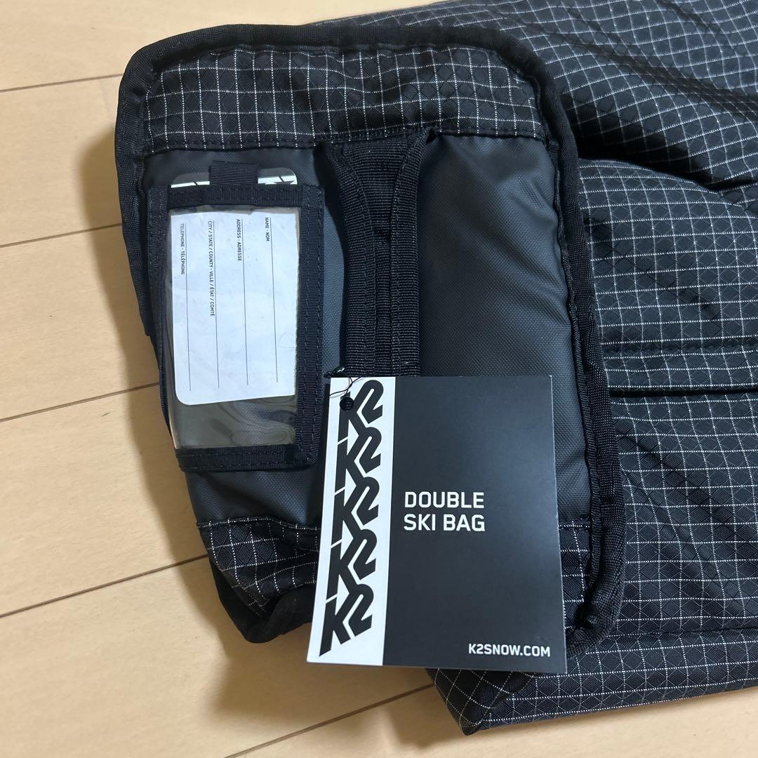 K2 ダブルスキーバッグ ブラック