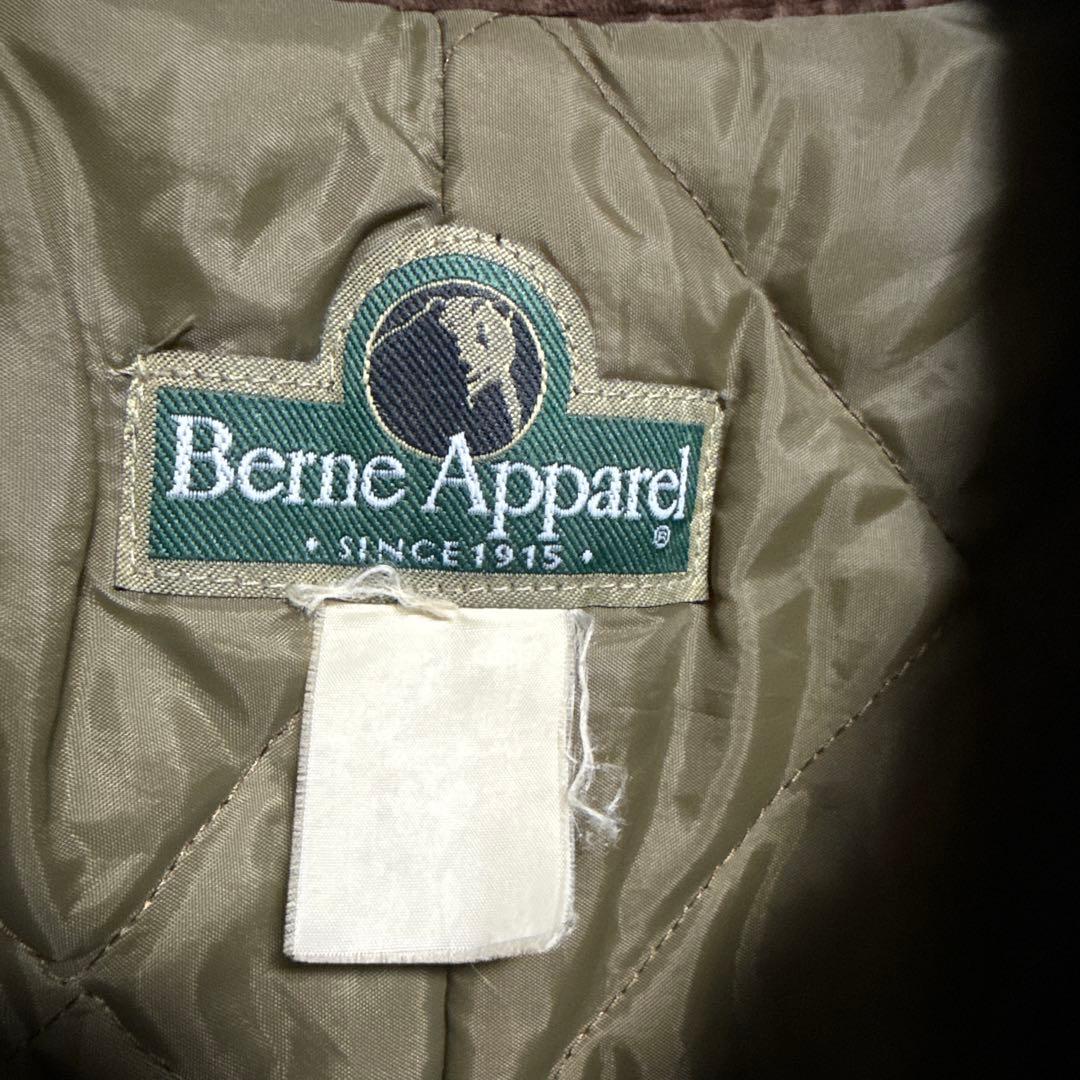 90s Berne Apparel ダックジャケット キルティング デトロイト