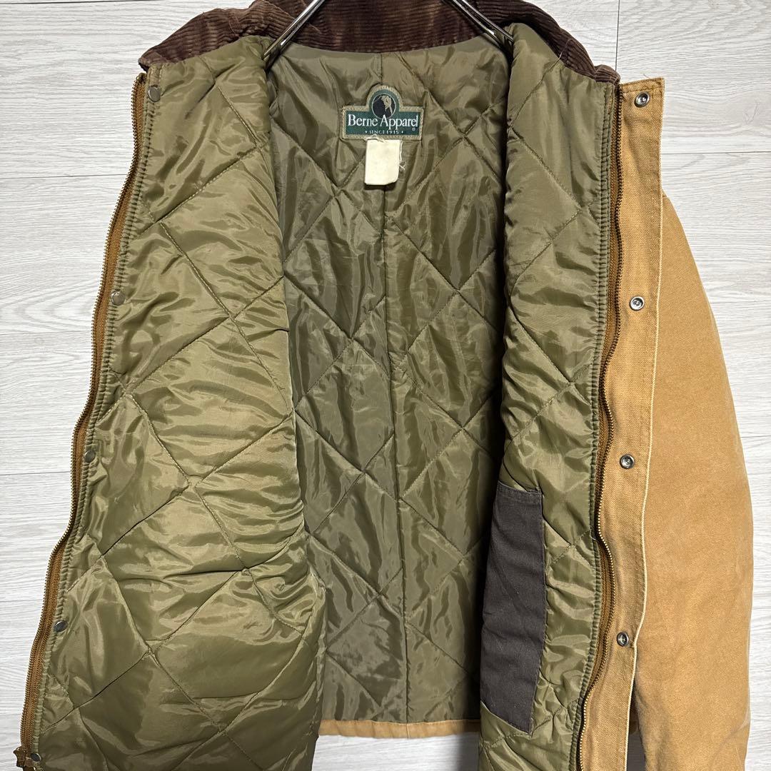 90s Berne Apparel ダックジャケット キルティング デトロイト
