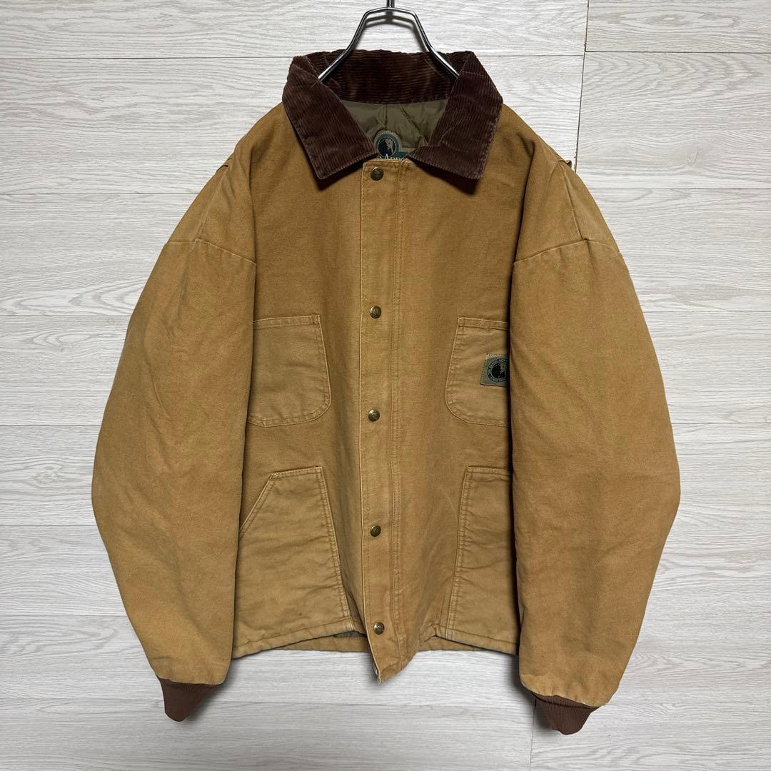 90s Berne Apparel ダックジャケット キルティング デトロイト
