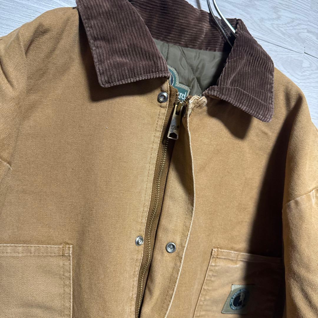 90s Berne Apparel ダックジャケット キルティング デトロイト