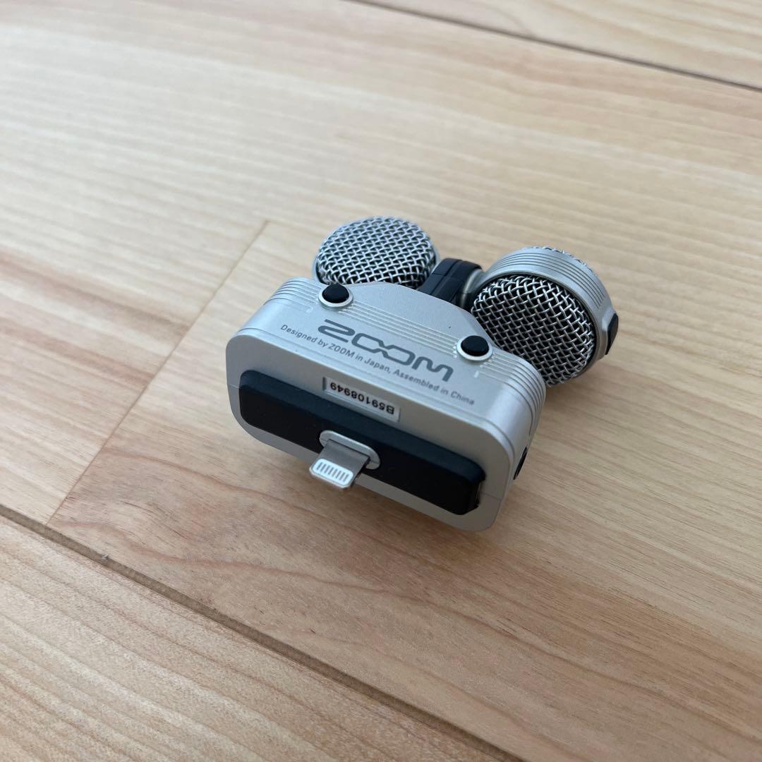 美品　zoom ズーム iQ7 コネクター用 MSステレオマイク