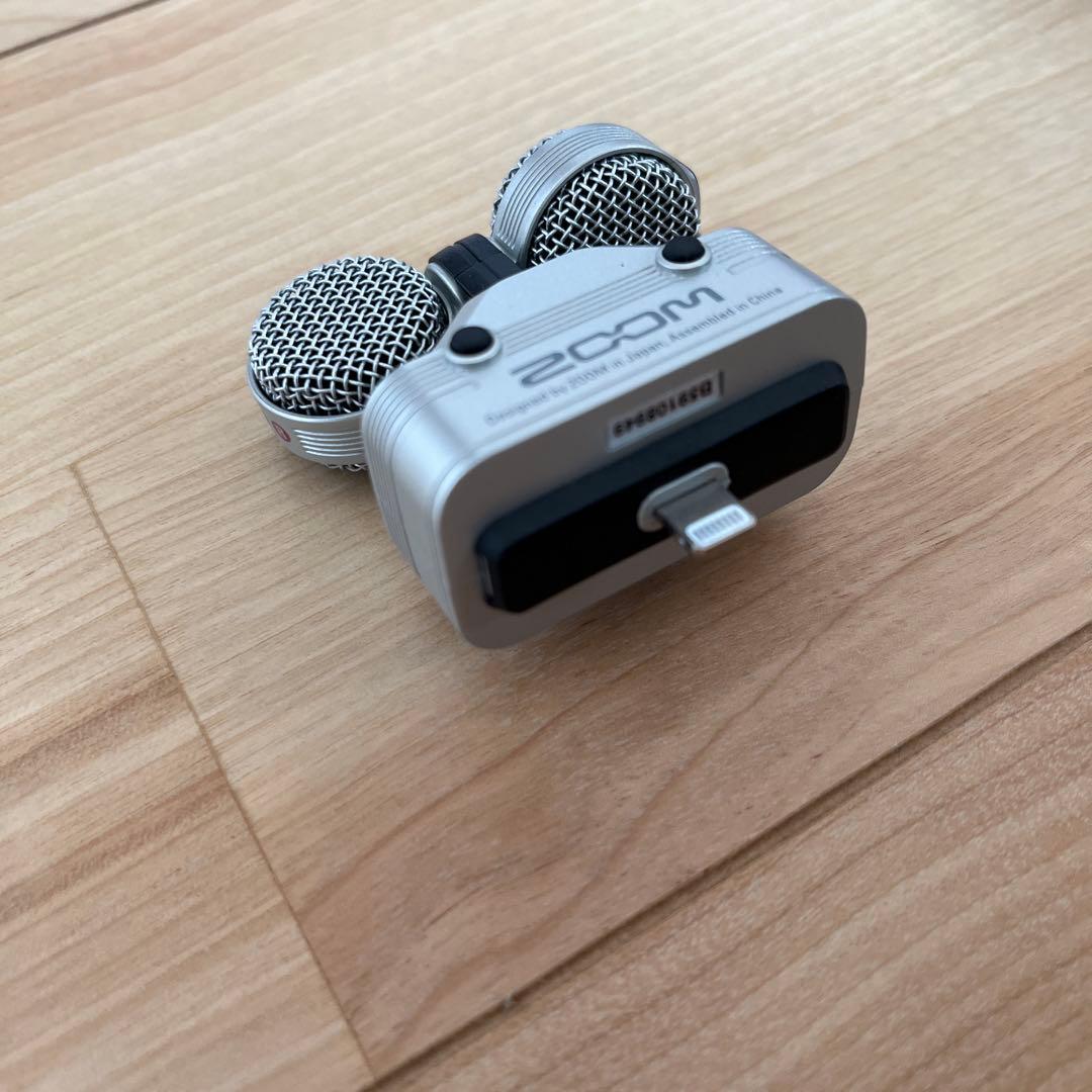 美品　zoom ズーム iQ7 コネクター用 MSステレオマイク