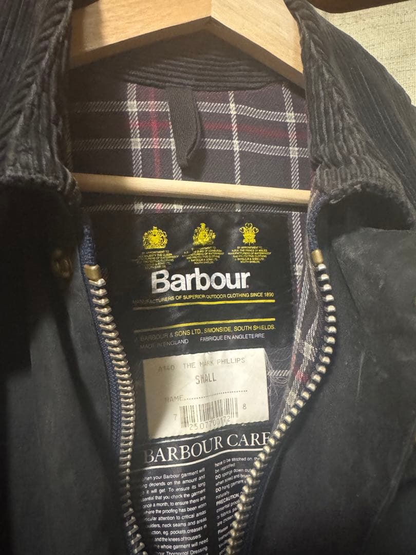 Barbour バブアー MARK PHILLIPS
