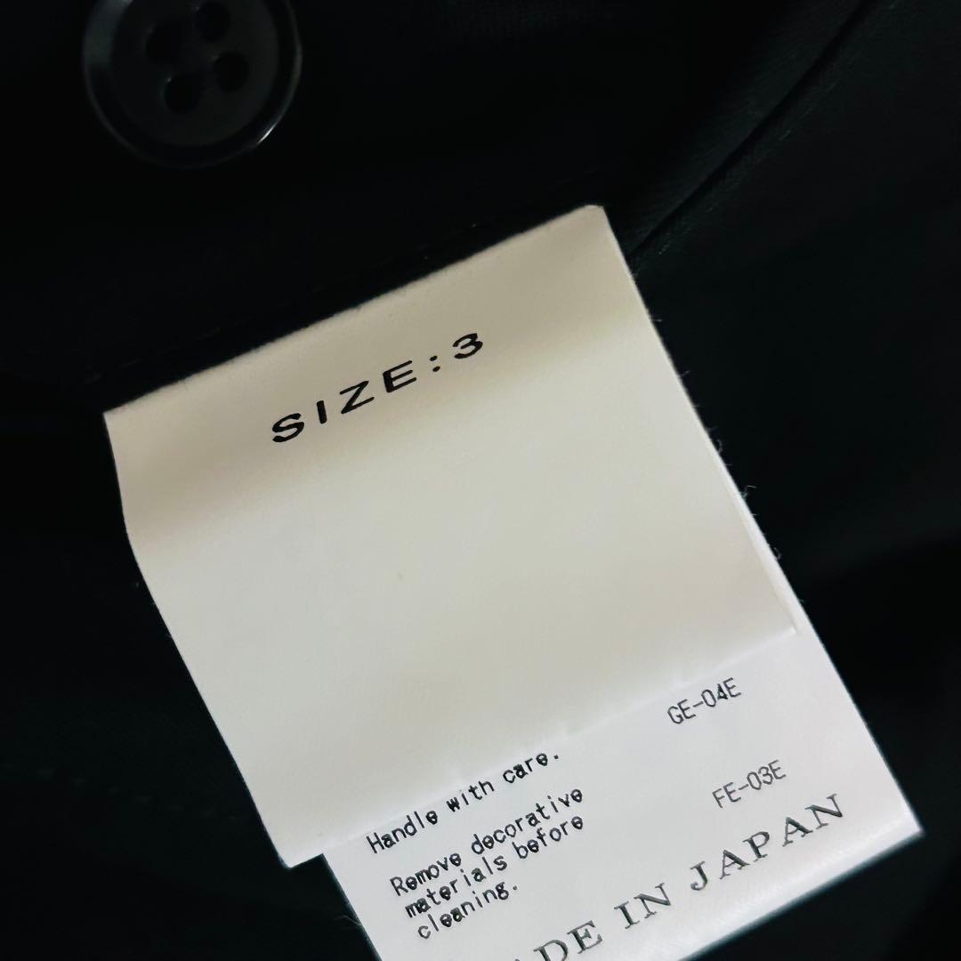【美品】ヨシオクボ　セットアップ　スーツ　最高級　日本製　ブラック　希少品