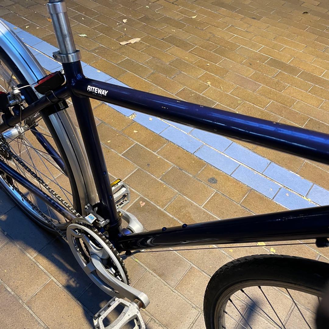 【極美品】 ライトウェイ クロスバイク 3×8s シマノ 整備済み