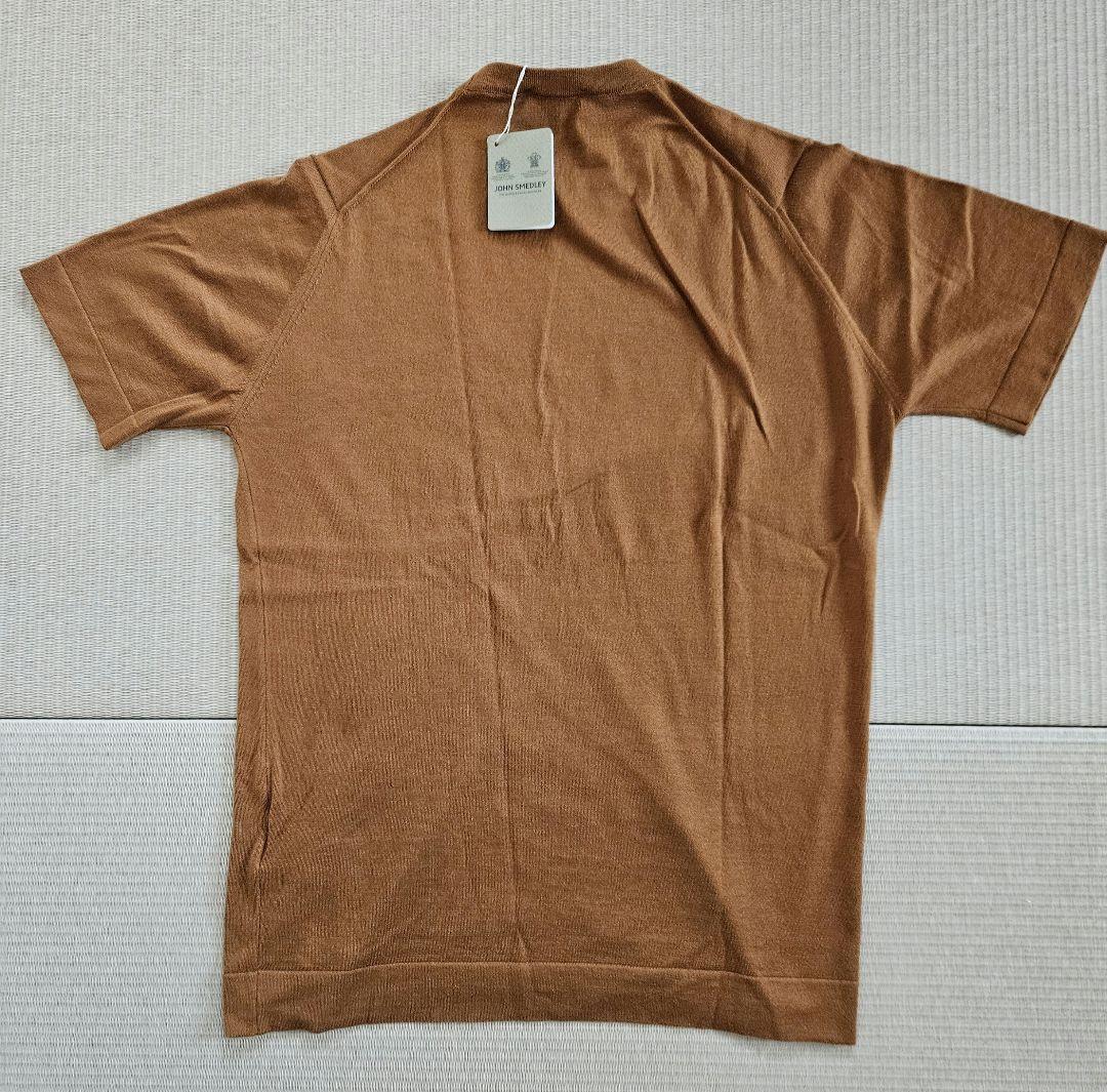 新品 John Smedley ジョンスメドレー ニット Tシャツ Mサイズ