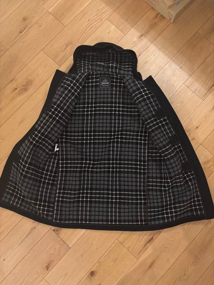 gloverall ブラック ダッフルコート Lサイズ