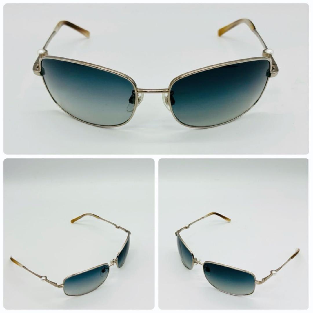シャネル パール サングラス グラデーションレンズ ココマーク vintage