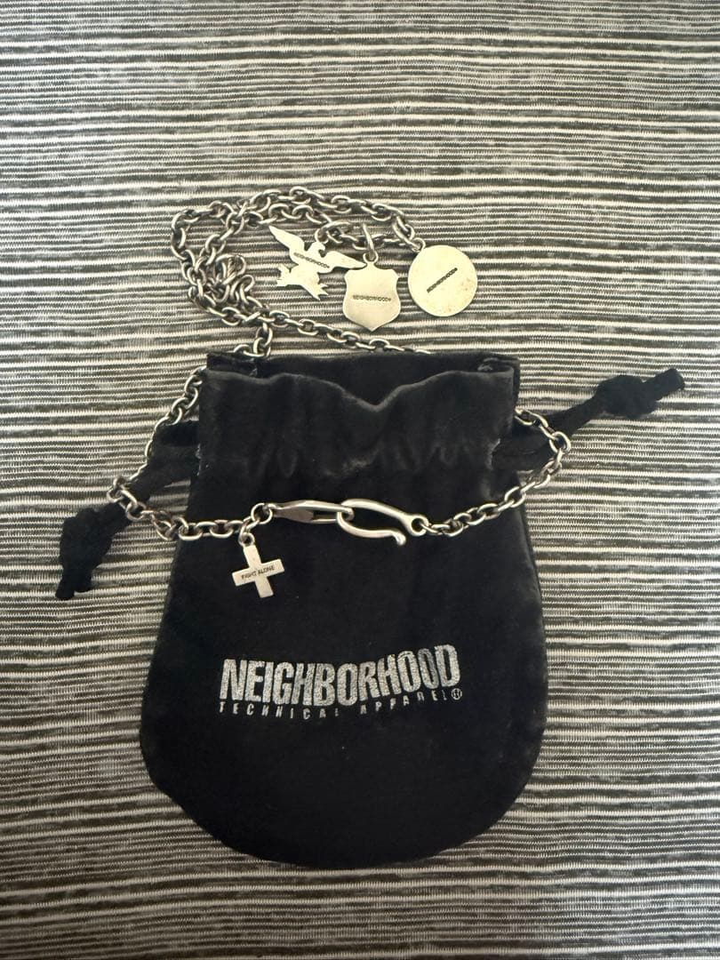 NEIGHBORHOOD Plunder FIGHT ALONE ネックレス
