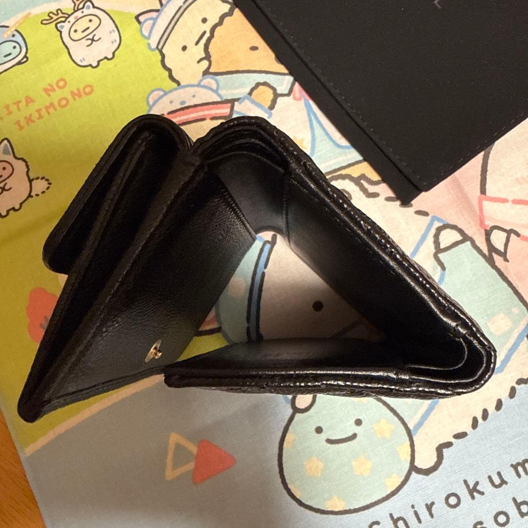 BOY CHANEL ボーイシャネル　キャビアスキン財布