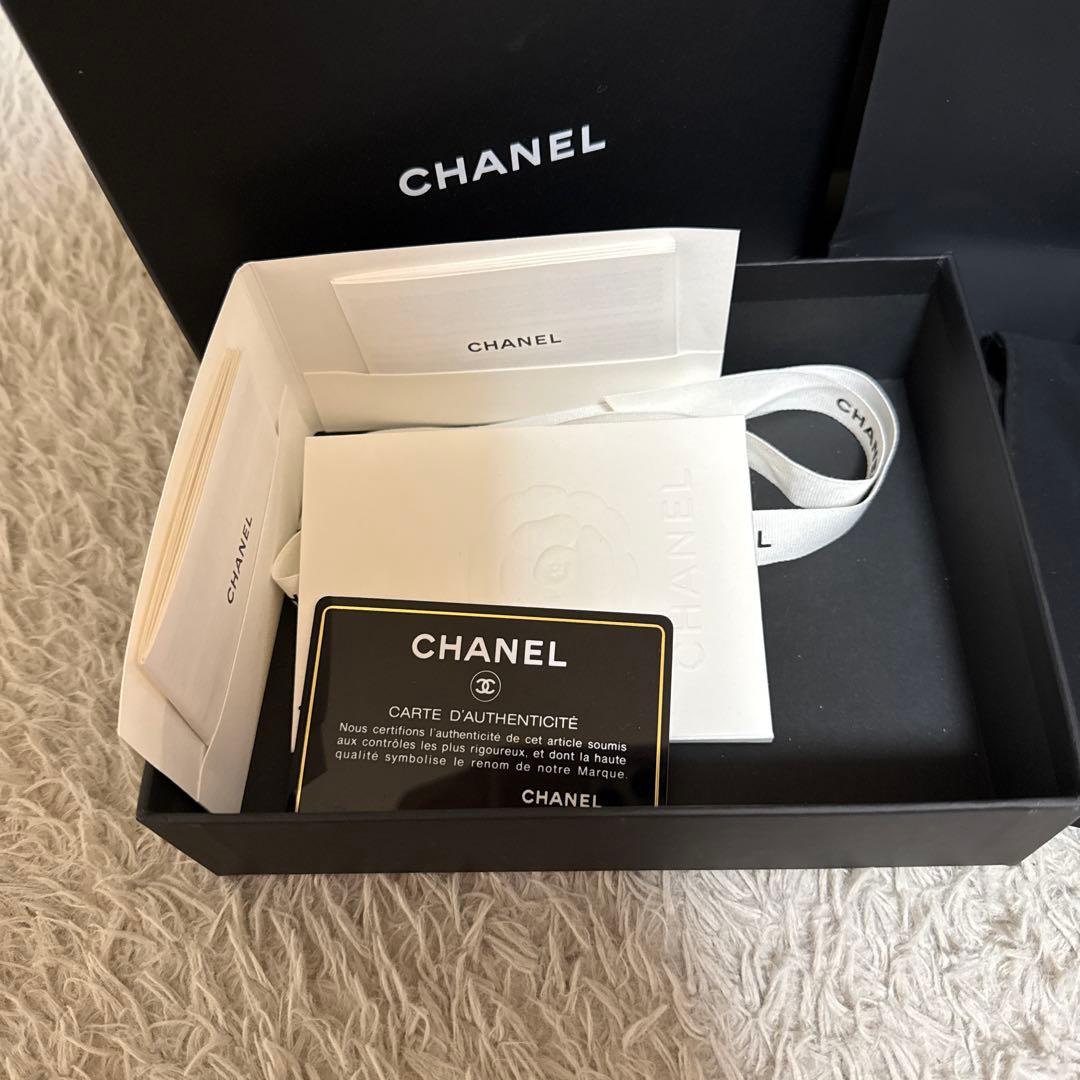 BOY CHANEL ボーイシャネル　キャビアスキン財布