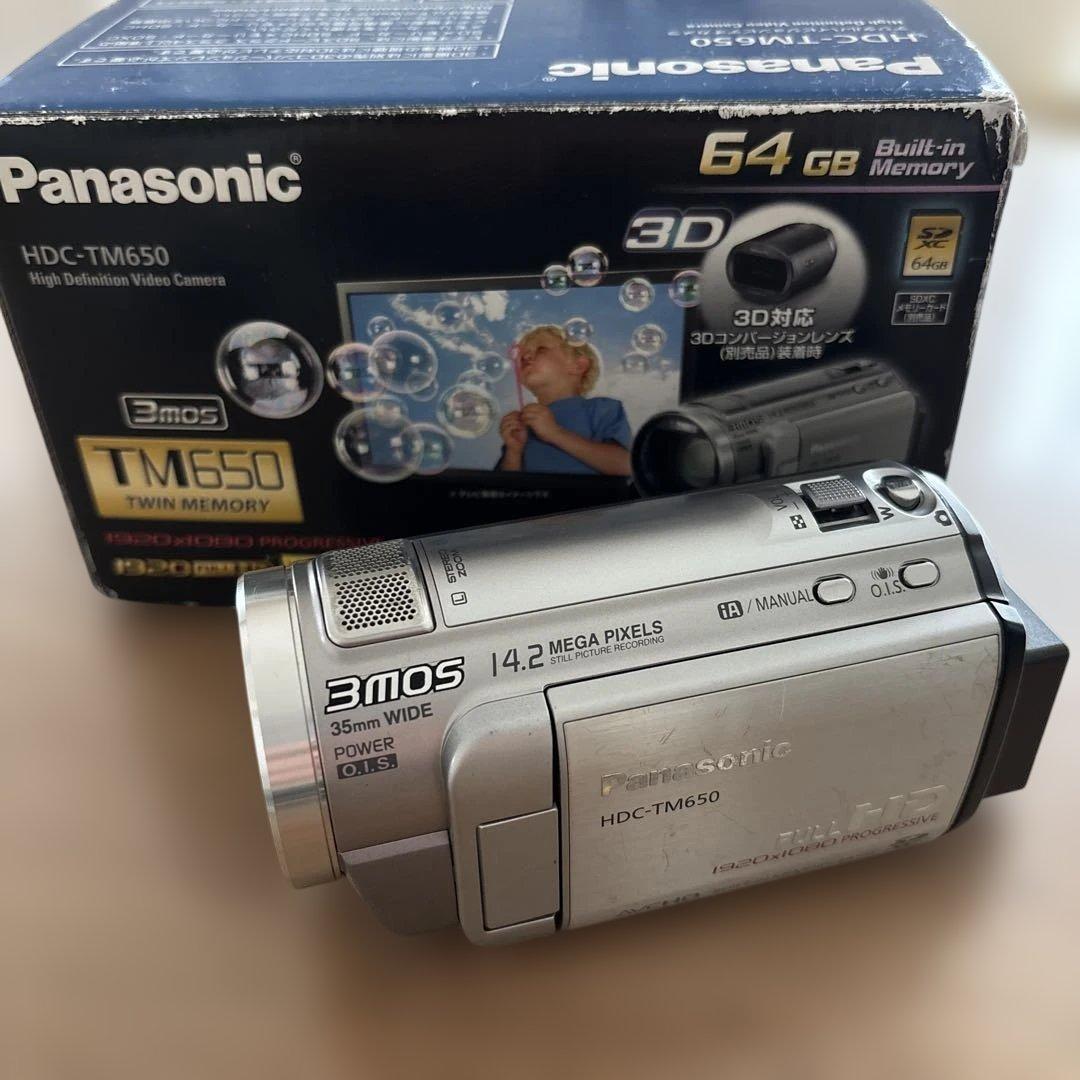 Panasonic HDC-TM650 ビデオカメラ