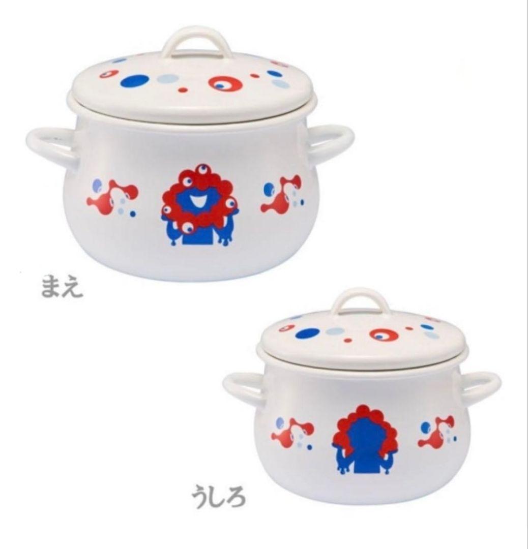 【新品未使用】EXPO2025 ミャクミャク ホーロー両手鍋16cm