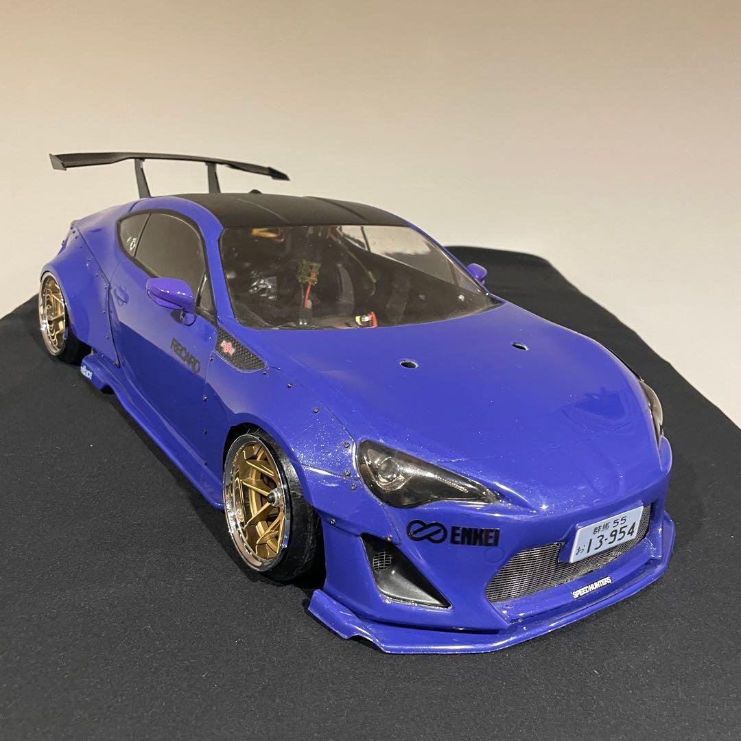 ディーライク トヨタ　86 1/10 ラジコンボディー　ドリフト　d-like