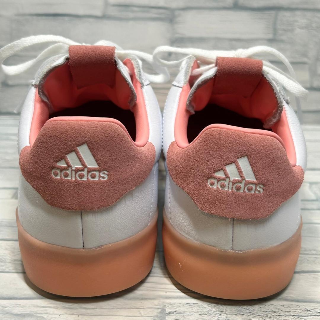 【極美品】adidas　アディクロス スパイクレス ゴルフシューズ