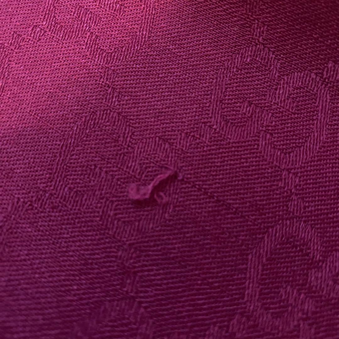 gucci GG柄の　シルク混ストール フクシア