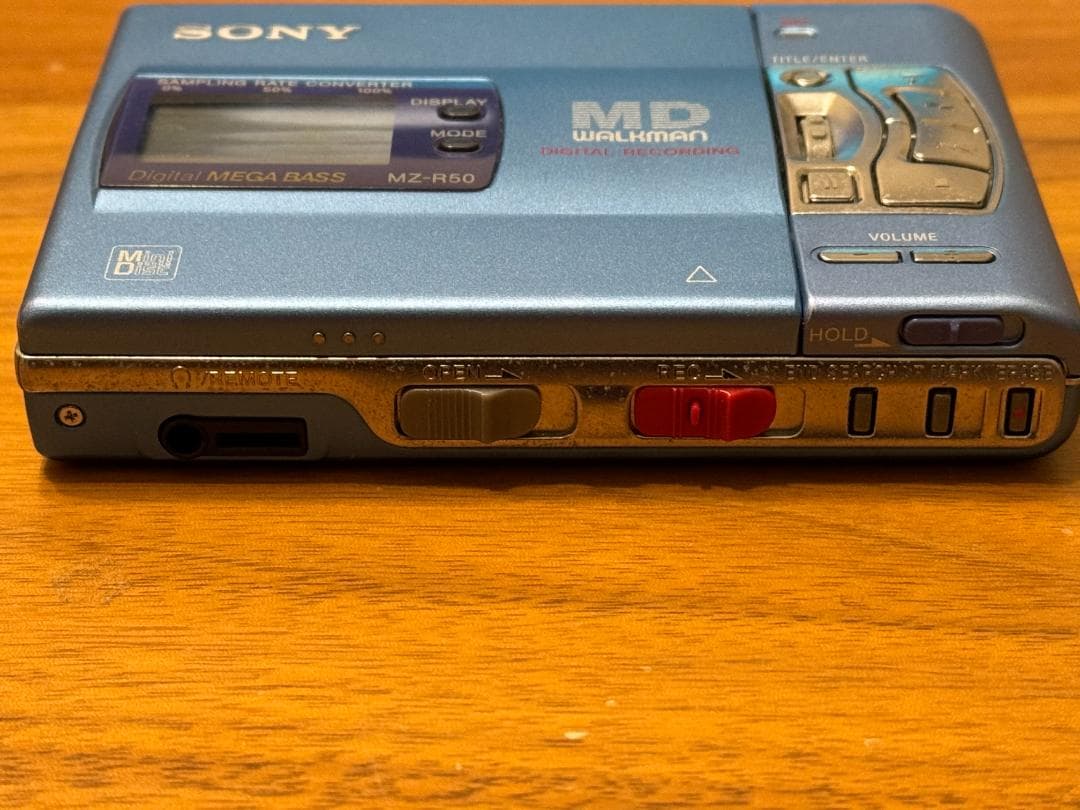 SONY MZ-R50 ポータブルMDプレーヤー