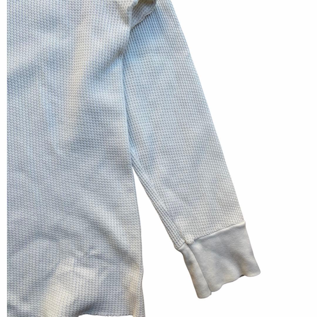 70s 80s hanes サーマル　usa製　L 白　ホワイト　vintage