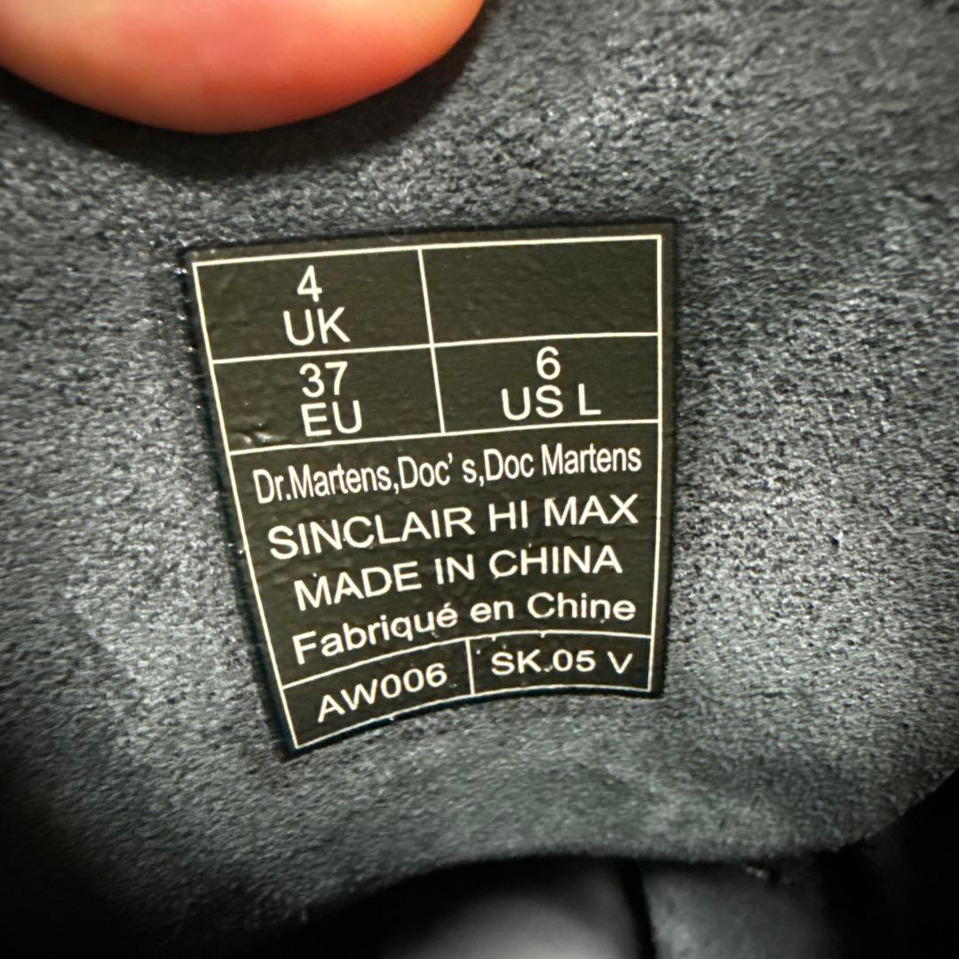 靴 Dr. Martens SINCLAIR HI MAX 23cm