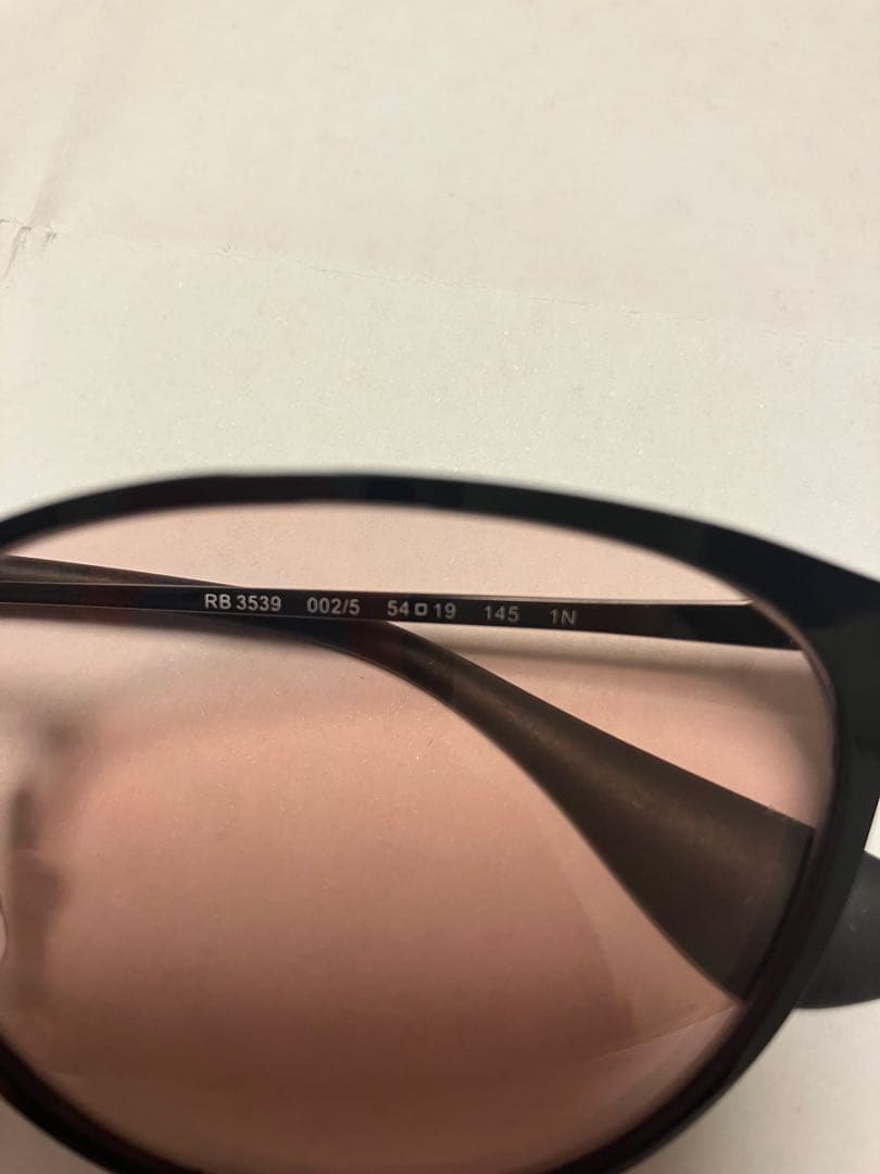 【専用】Ray-Ban RB3539 サングラス ブラックフレーム ピンクレンズ