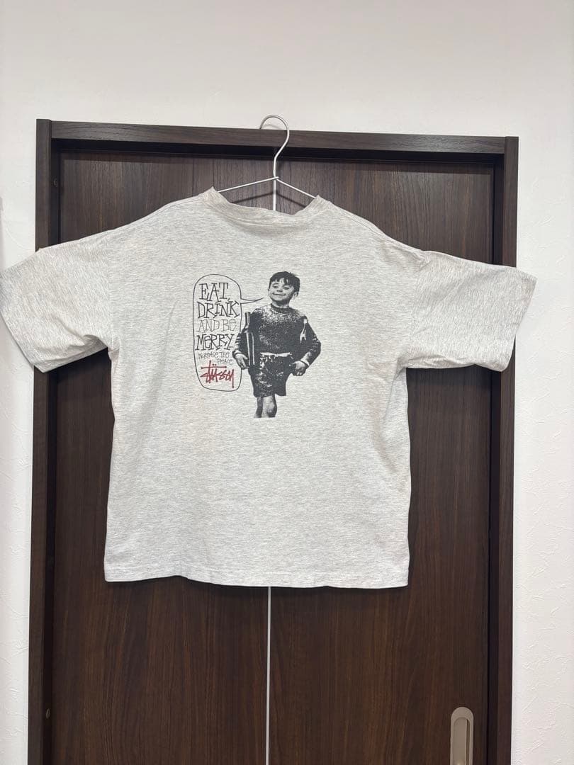 OLD stussy フォトTシャツ 黒タグ