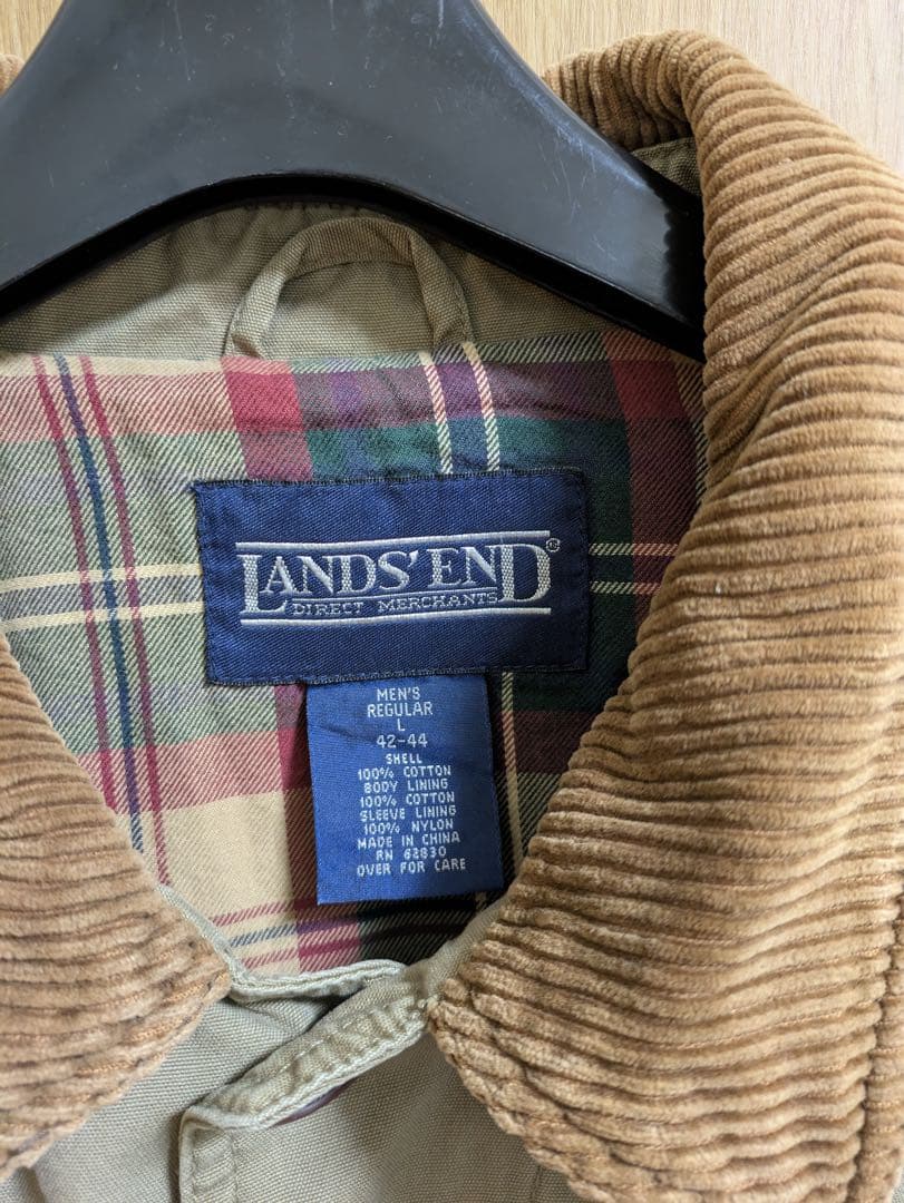 Lands' End カバーオール ハンティングジャケット 90s Lサイズ