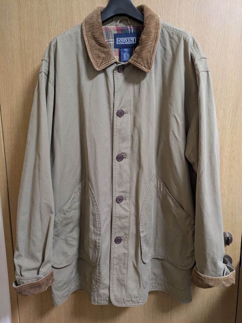 Lands' End カバーオール ハンティングジャケット 90s Lサイズ