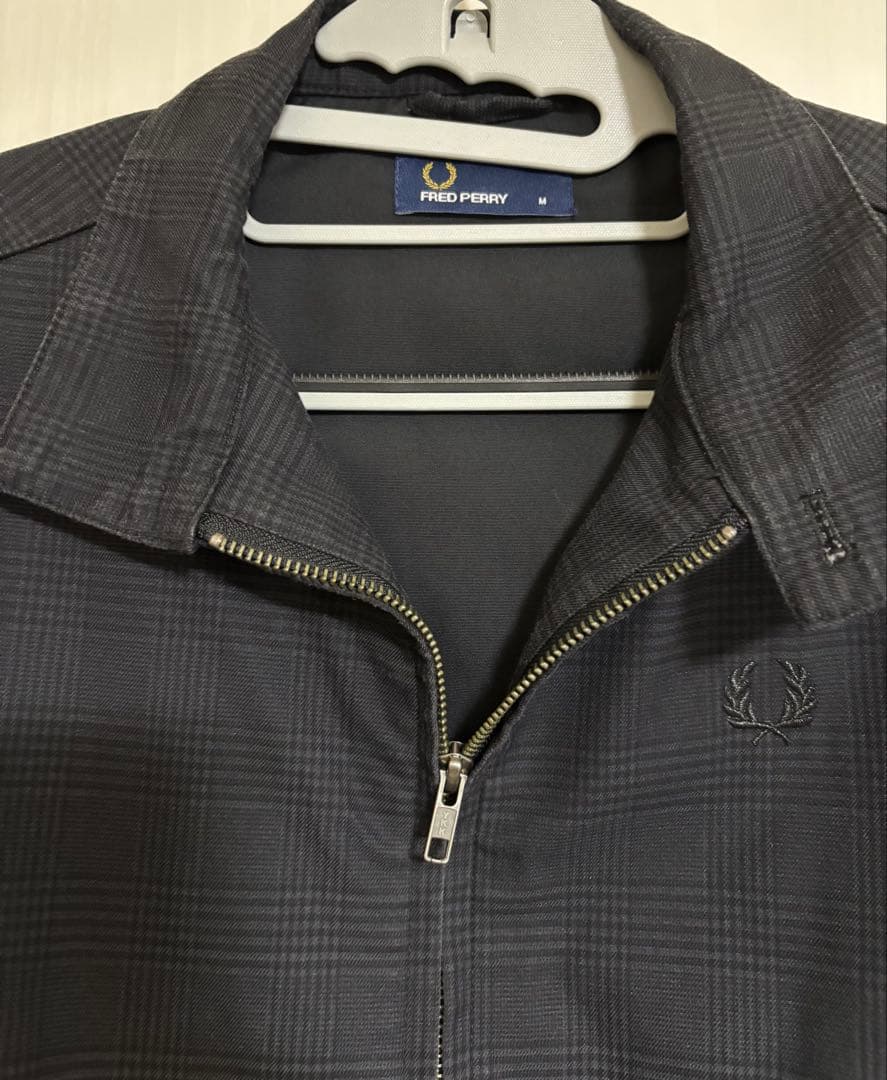 FRED PERRY グラデーションチェック ジャケット M ブルゾン