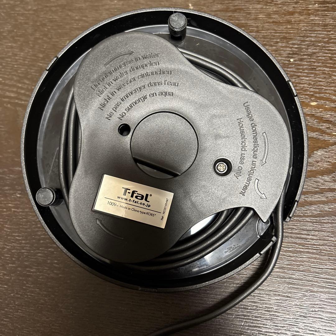 【美品】ティファール　電気ケトル　1.0L 触れても熱くない　保温　デジタル