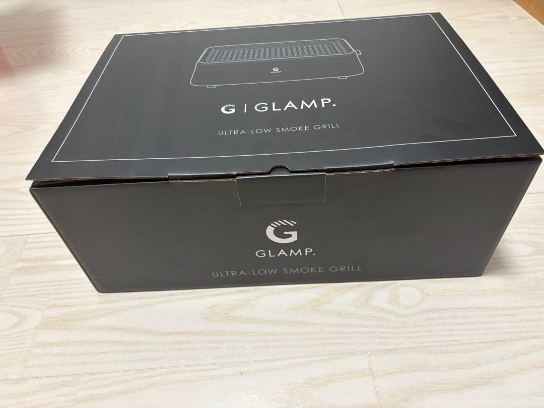 【新品未開封】GLAMP 超少煙グリル SG-01 ブラック