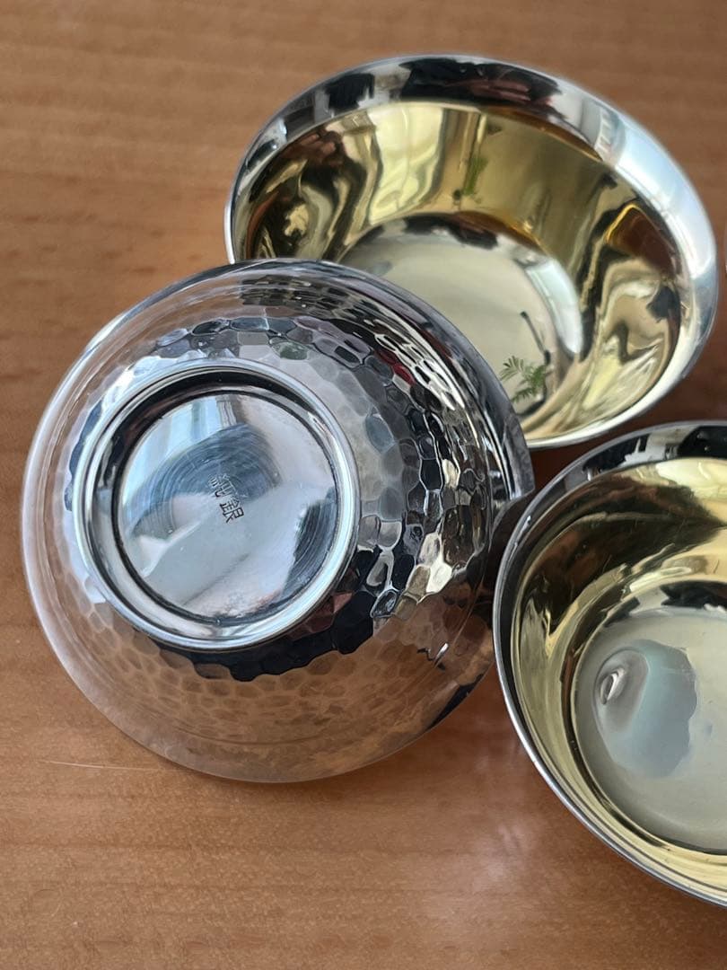 純銀製　酒器　5個セット