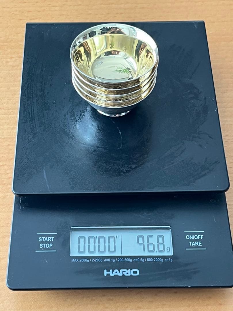 純銀製　酒器　5個セット