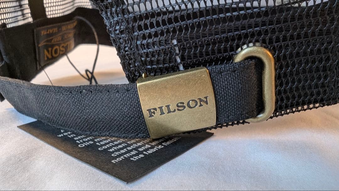 FILSON ブラック トラッカーキャップ 新品