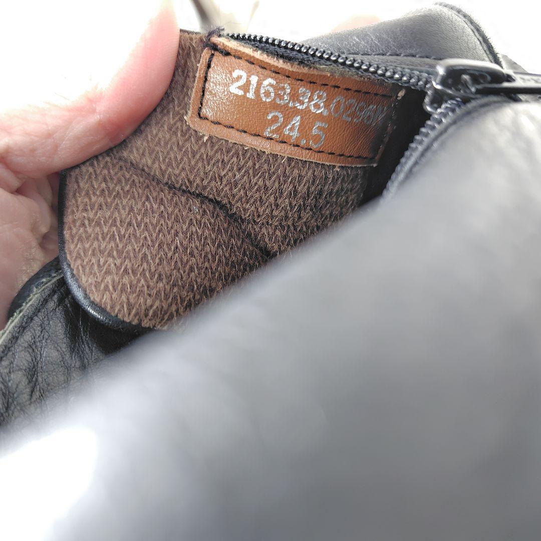 美品★ ecco Danish Design SOFT ハイカット レースアップ