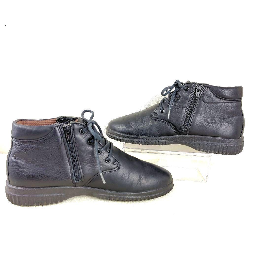 美品★ ecco Danish Design SOFT ハイカット レースアップ