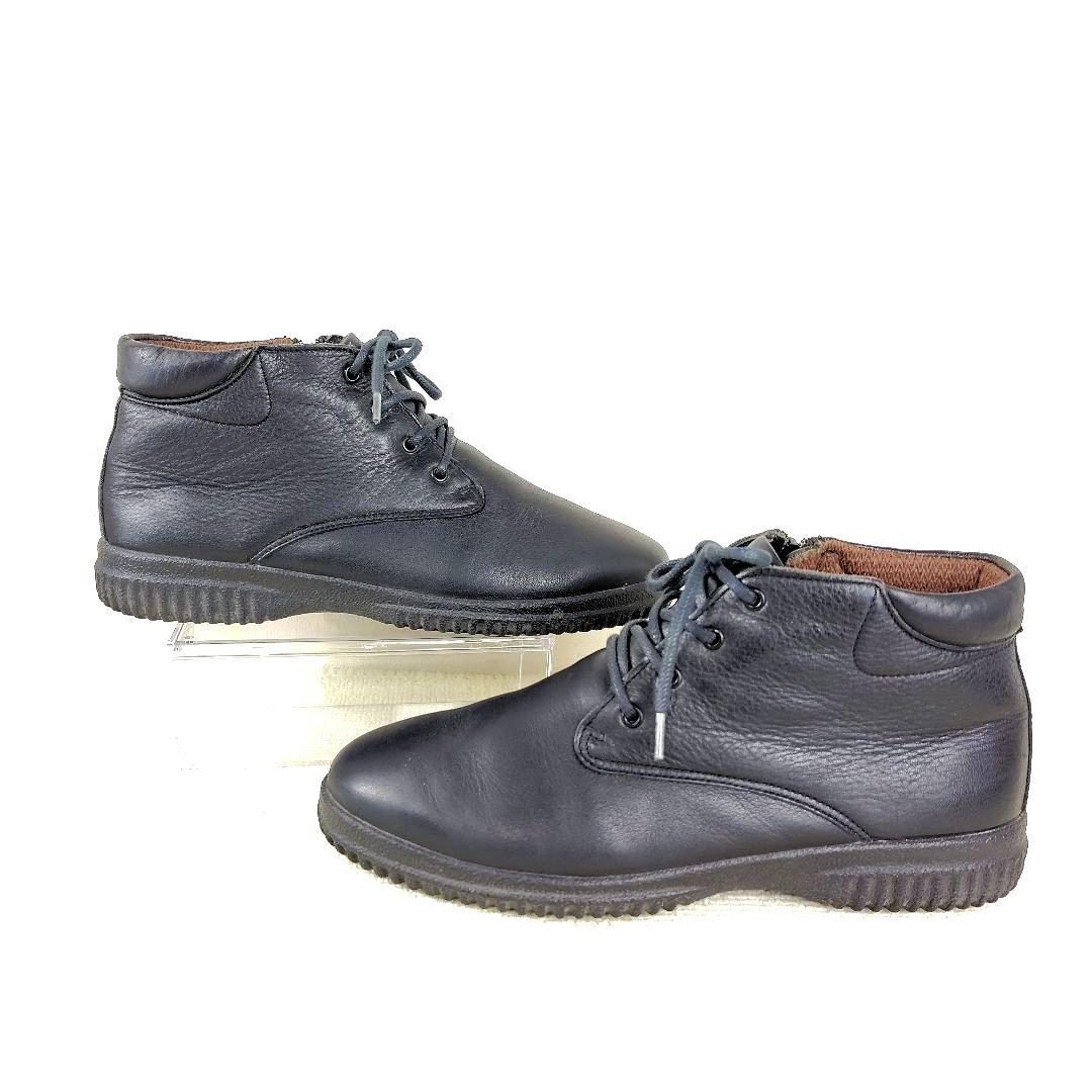 美品★ ecco Danish Design SOFT ハイカット レースアップ