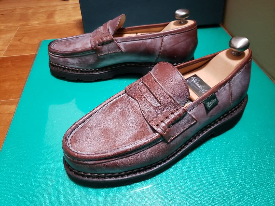 【極美品】Paraboot パラブーツ　Reims　ランス　マロン　7