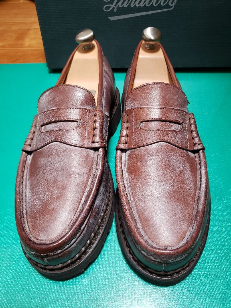 【極美品】Paraboot パラブーツ　Reims　ランス　マロン　7