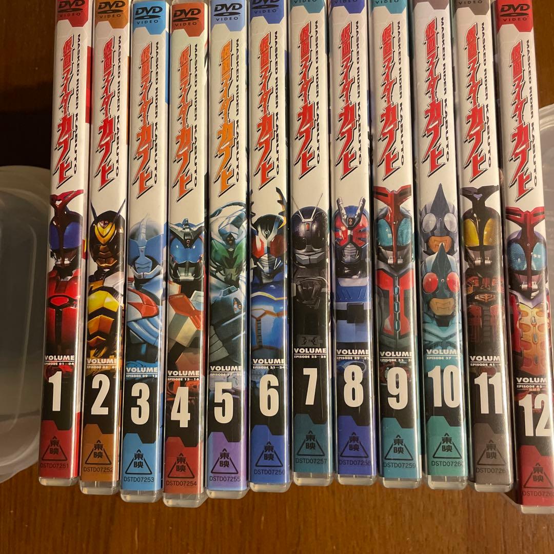 仮面ライダーカブト VOL.1 〜 12セット