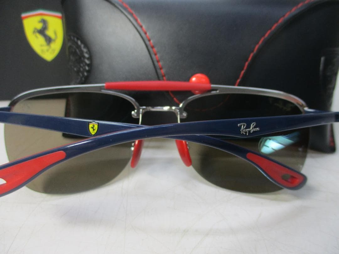 激レア Ray-Ban Ferrariコラボ RB3662-M 箱 認証書付き